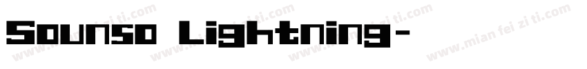 Sounso Lightning字体转换